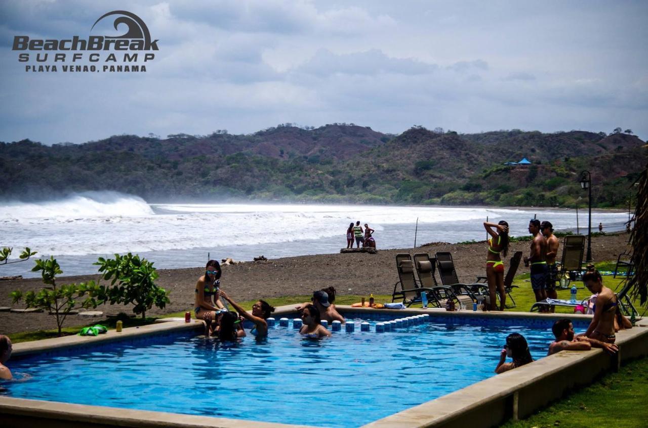 Beach Break Hotel&Surf Camp de Playa Venao Bagian luar foto
